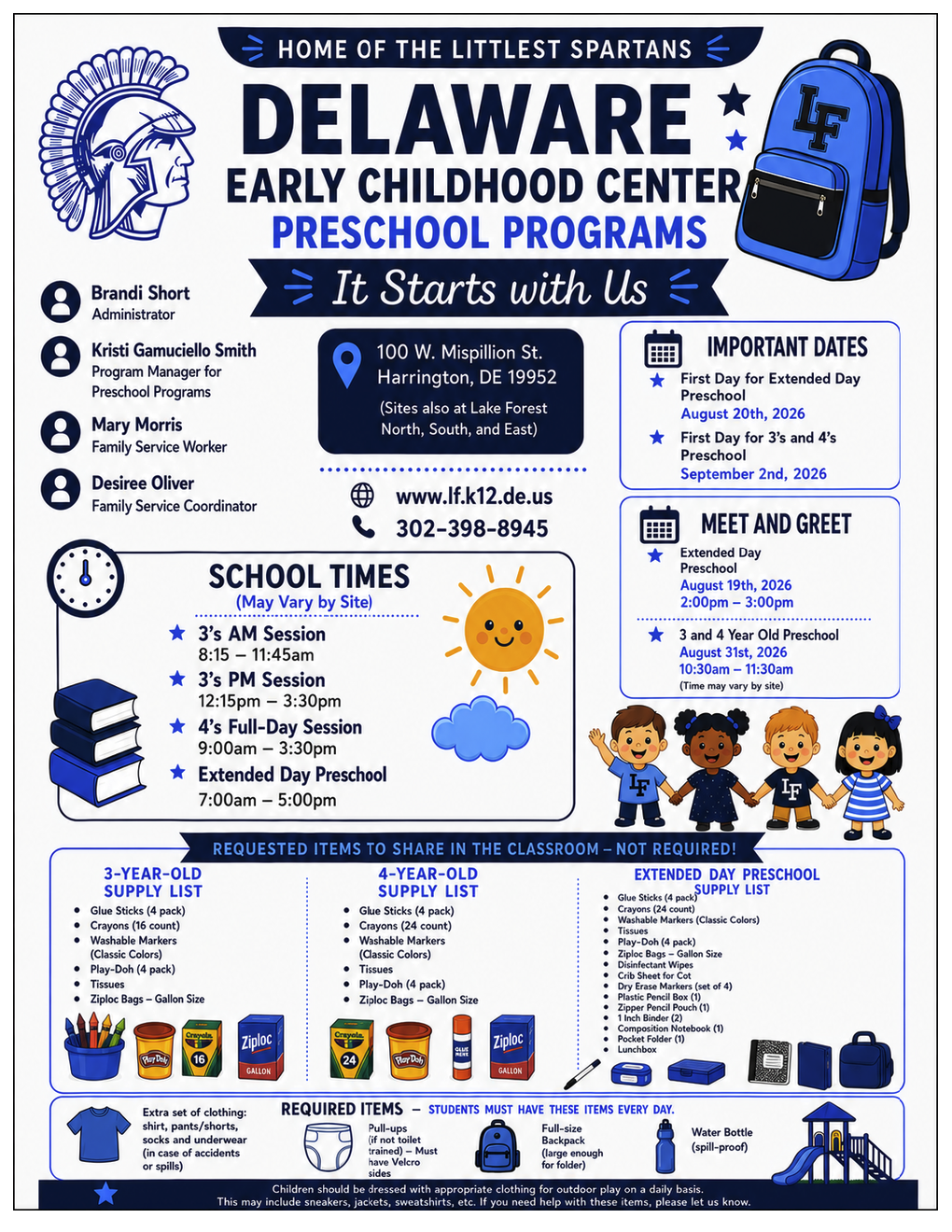 DECC School Supply List